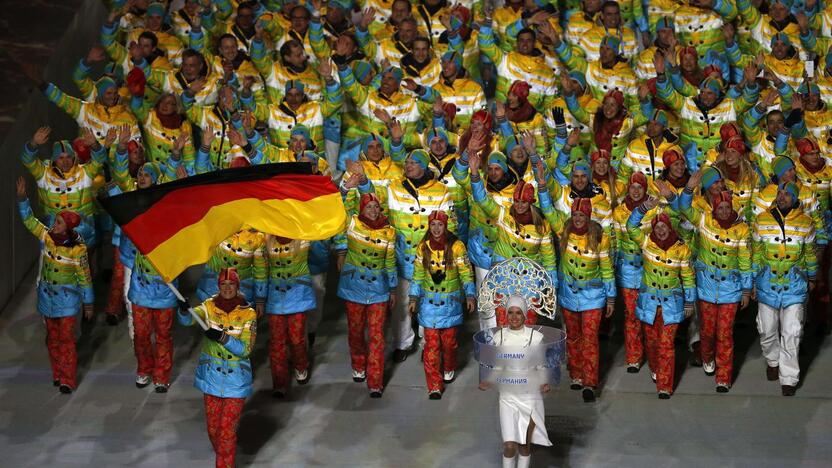 Sočio olimpinių žaidynių atidarymo ceremonija