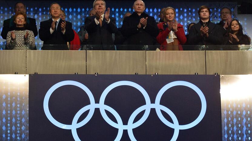 Sočio olimpinių žaidynių atidarymo ceremonija