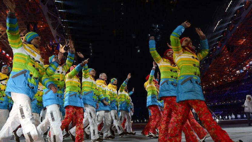 Sočio olimpinių žaidynių atidarymo ceremonija