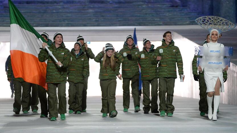 Sočio olimpinių žaidynių atidarymo ceremonija