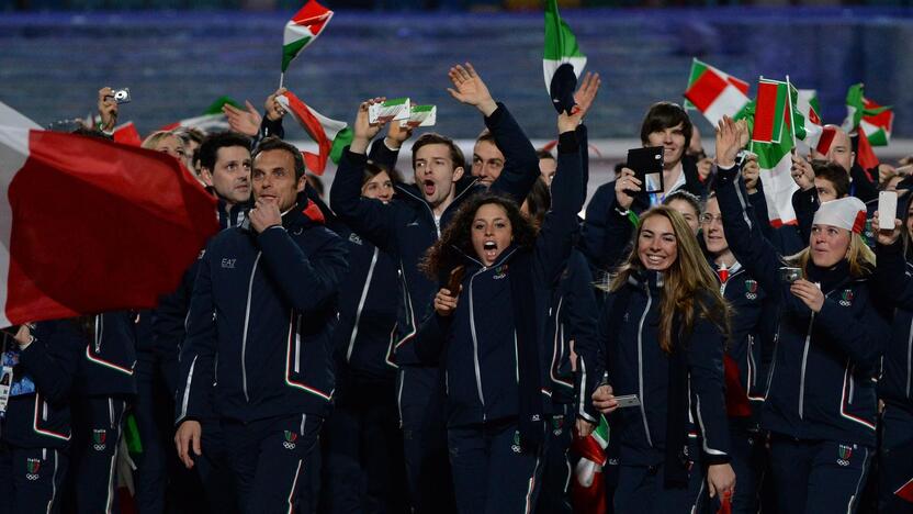 Sočio olimpinių žaidynių atidarymo ceremonija