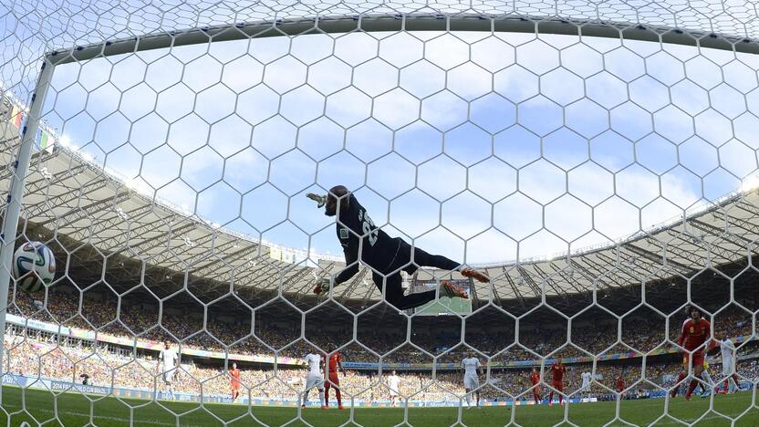 Pasaulio futbolo čempionatas: Belgija - Alžyras