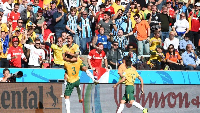 Pasaulio futbolo čempionatas: Olandija - Australija