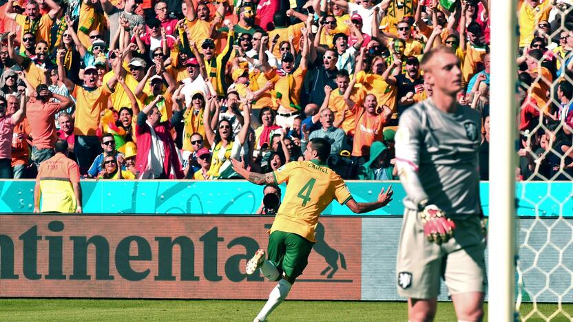 Pasaulio futbolo čempionatas: Olandija - Australija