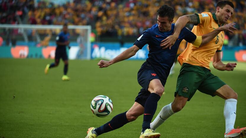 Pasaulio futbolo čempionatas: Olandija - Australija