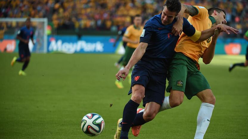 Pasaulio futbolo čempionatas: Olandija - Australija