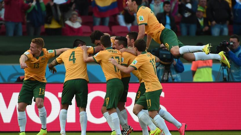 Pasaulio futbolo čempionatas: Olandija - Australija