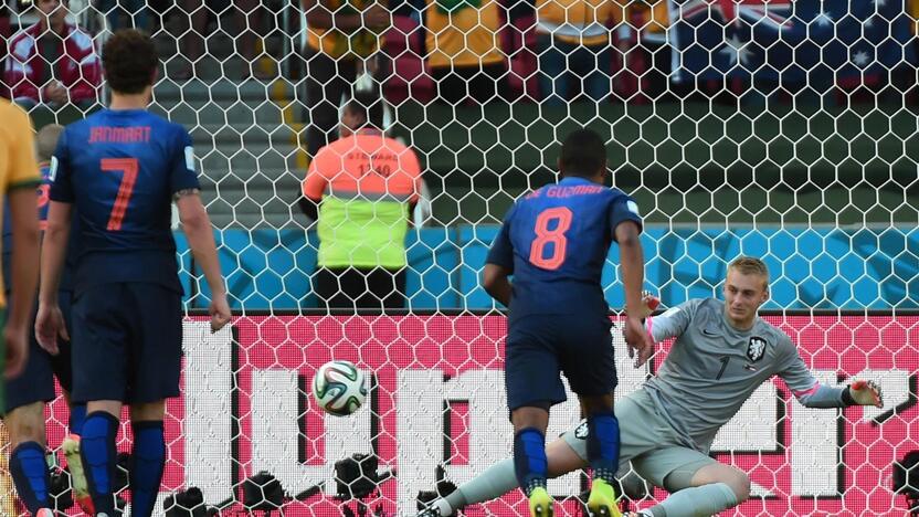 Pasaulio futbolo čempionatas: Olandija - Australija