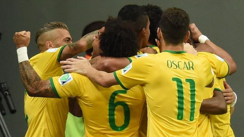 Pasaulio futbolo čempionatas: Brazilija - Kamerūnas