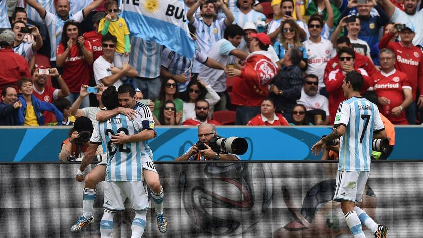 Pasaulio futbolo čempionatas: Argentina - Nigerija