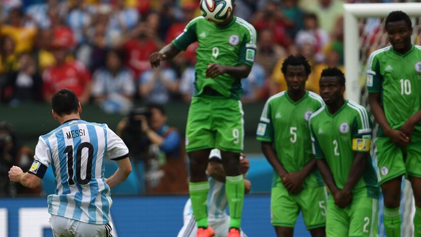 Pasaulio futbolo čempionatas: Argentina - Nigerija