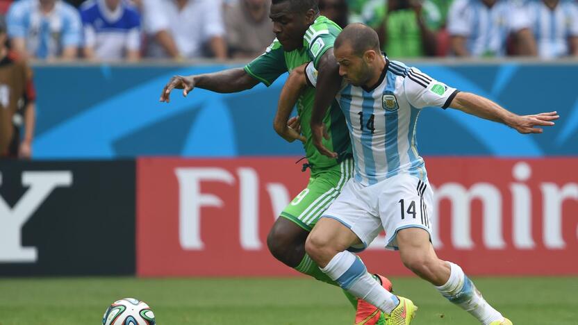 Pasaulio futbolo čempionatas: Argentina - Nigerija