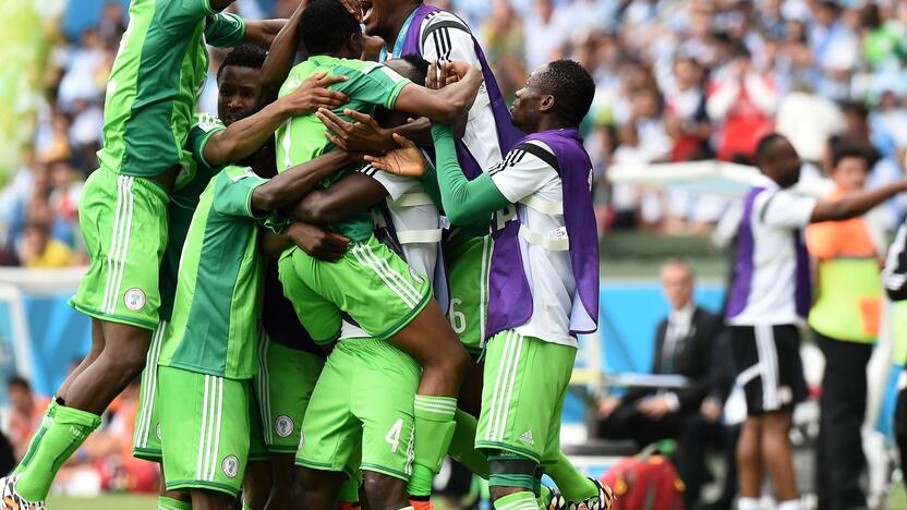 Pasaulio futbolo čempionatas: Argentina - Nigerija