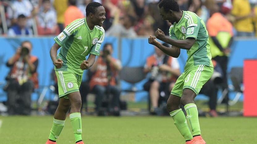 Pasaulio futbolo čempionatas: Argentina - Nigerija