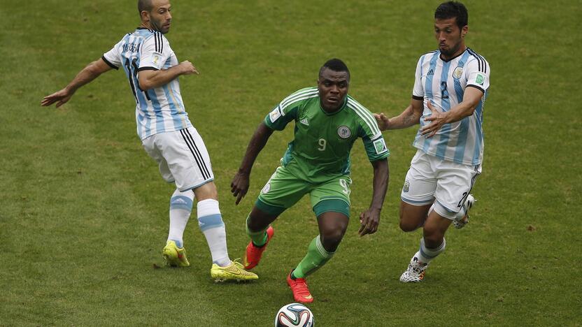 Pasaulio futbolo čempionatas: Argentina - Nigerija