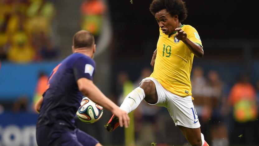 Pasaulio futbolo čempionato mažasis finalas: Brazilija - Olandija