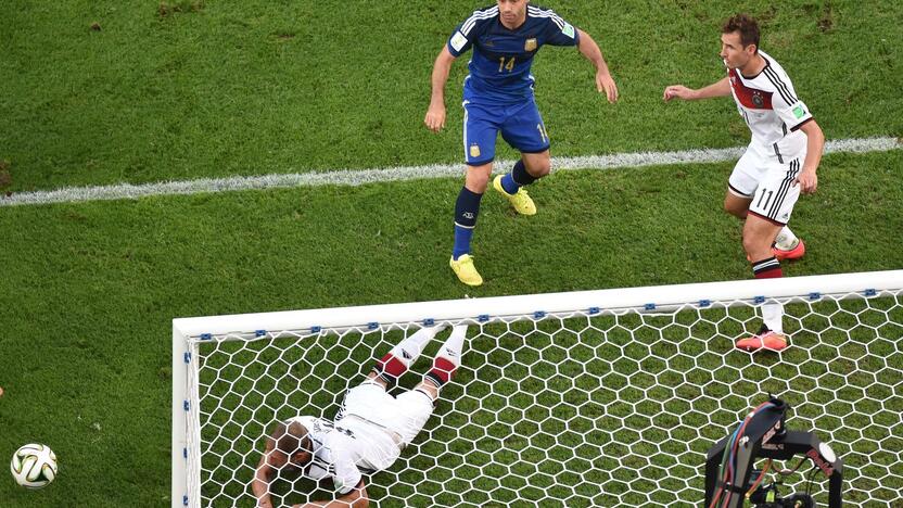 Pasaulio futbolo čempionato finalas: Vokietija - Argentina