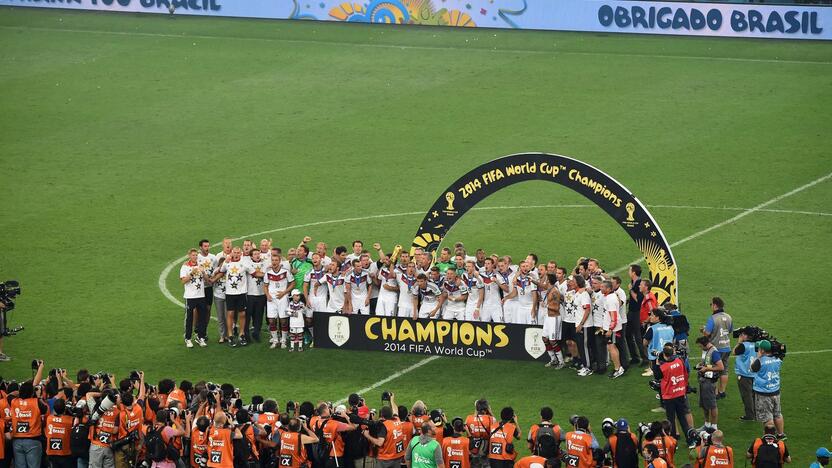 Pasaulio futbolo čempionato finalas: Vokietija - Argentina