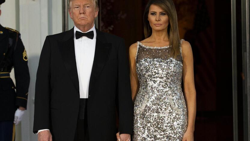 Donaldas Trumpas ir Melania Trump