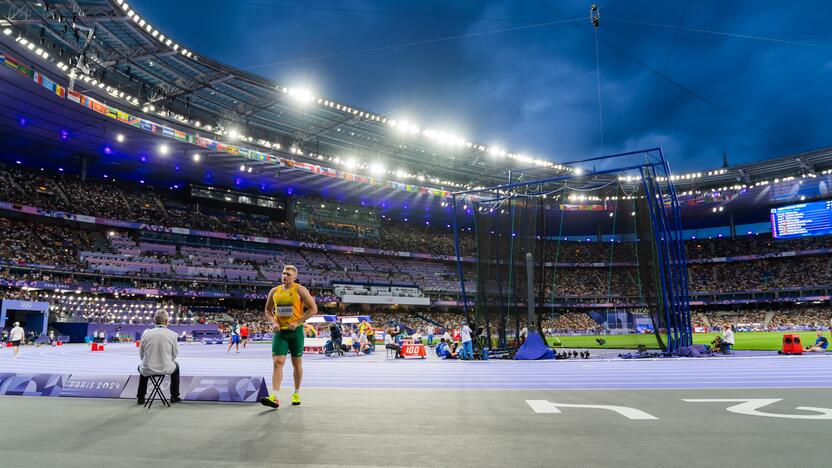 Olimpinių žaidynių disko metimo finalas