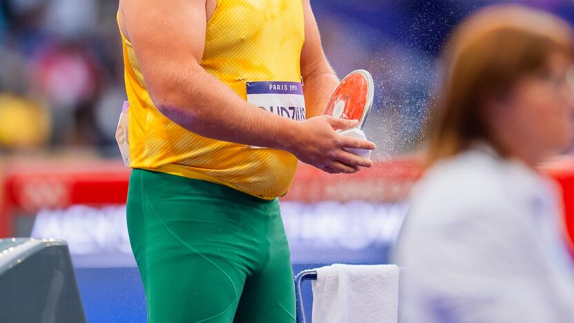 Olimpinių žaidynių disko metimo finalas