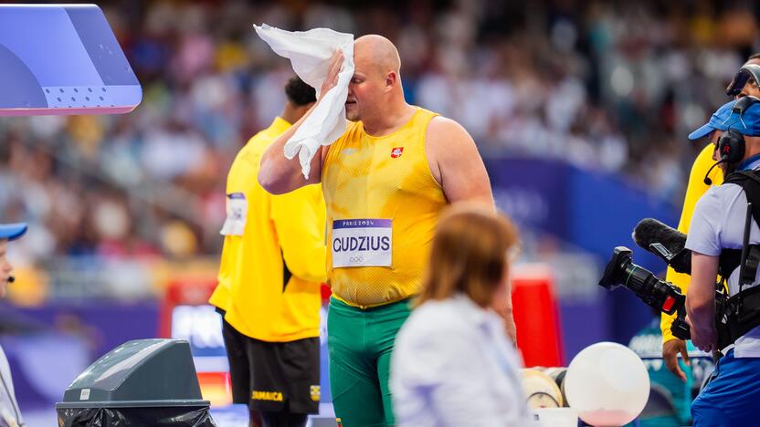 Olimpinių žaidynių disko metimo finalas