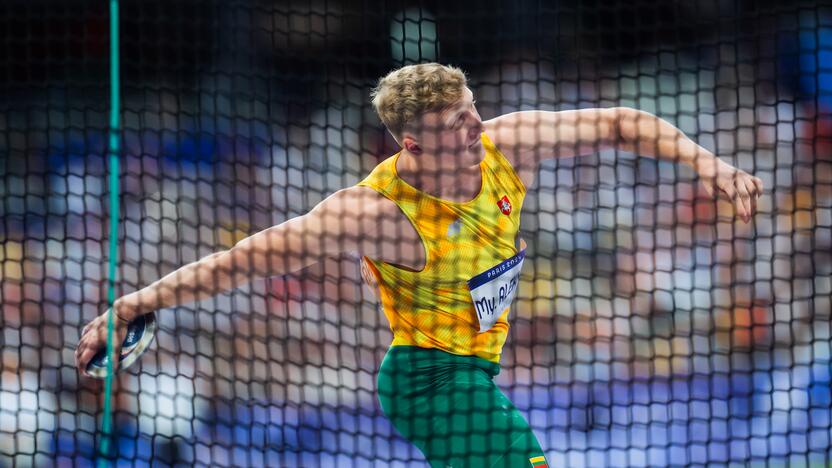 Olimpinių žaidynių disko metimo finalas