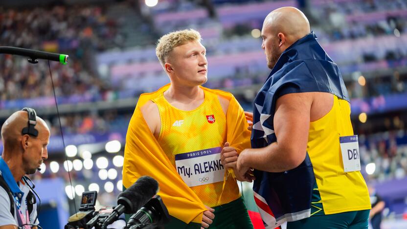 Olimpinių žaidynių disko metimo finalas