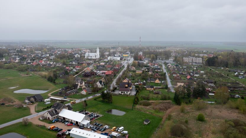 Baisogala ir jos apylinkės, kur planuojama statyti „Rheinmetall“ gamyklą