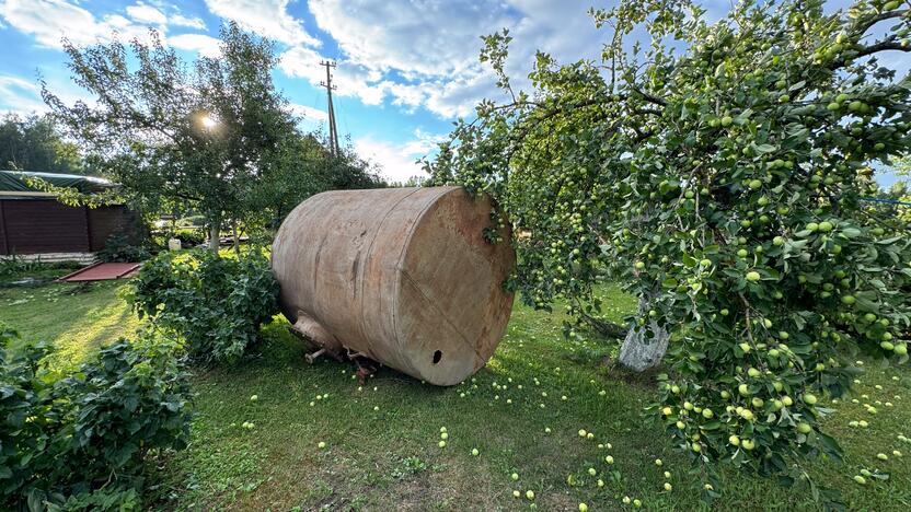 Viesulo padariniai Šiaulių rajone