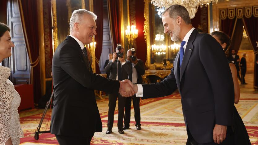 Gitanas Nausėda ir Felipe VI