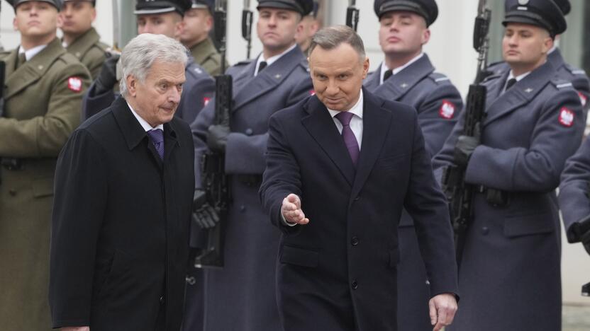 Sauli Niinisto ir Andrzejus Duda