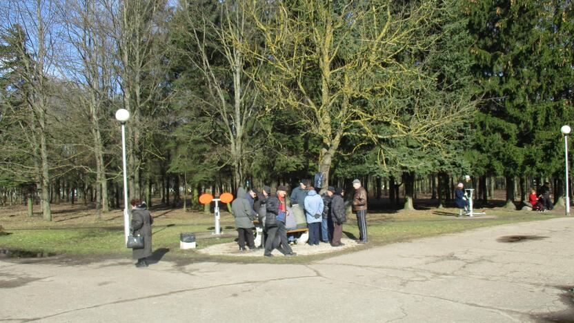 Kauniečiai užplūdo Draugystės parką