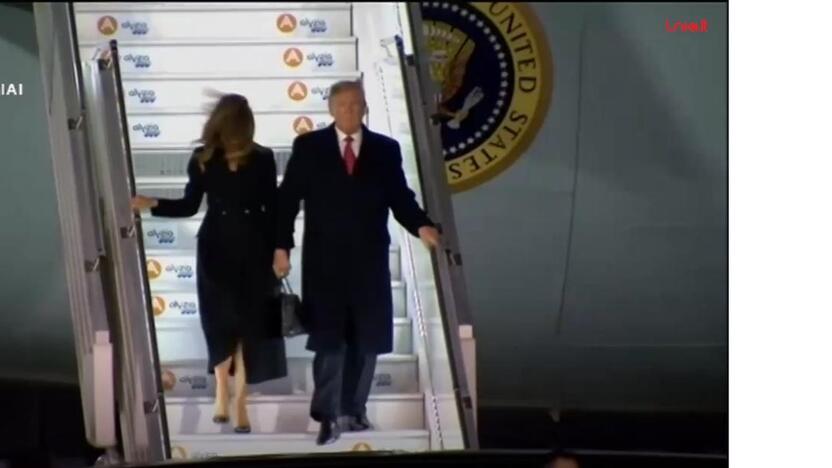 Donaldas Trumpas ir Melania Trump