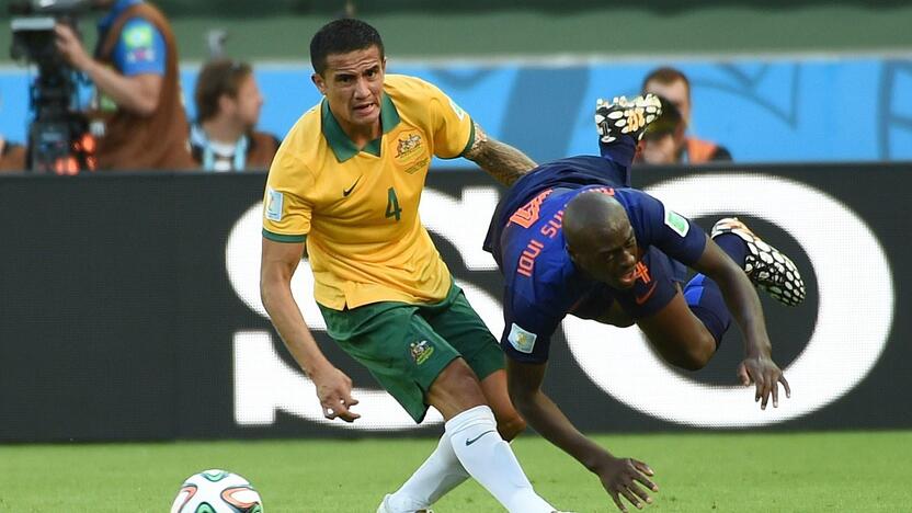 Pasaulio futbolo čempionatas: Olandija - Australija