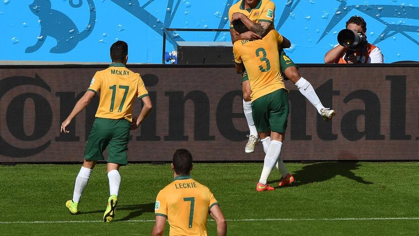 Pasaulio futbolo čempionatas: Olandija - Australija