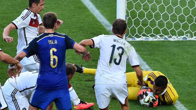 Pasaulio futbolo čempionato finalas: Vokietija - Argentina