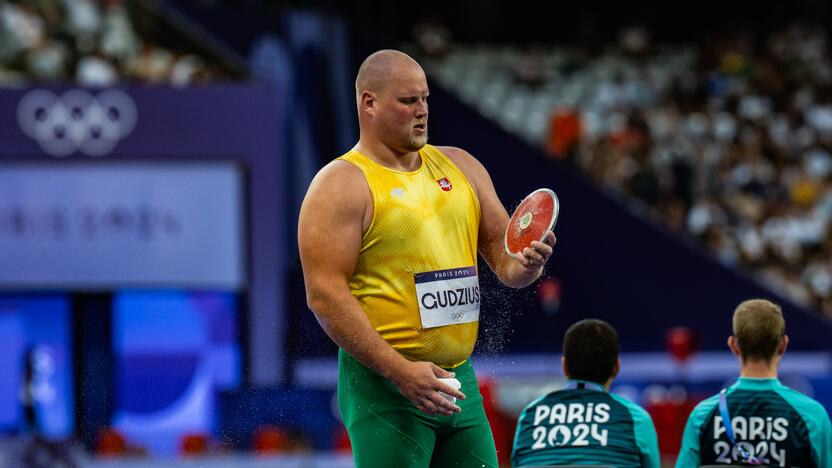 Olimpinių žaidynių disko metimo finalas