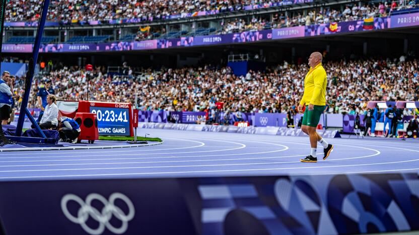 Olimpinių žaidynių disko metimo finalas