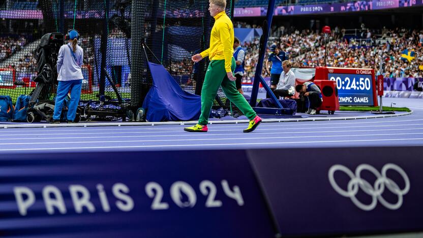 Olimpinių žaidynių disko metimo finalas