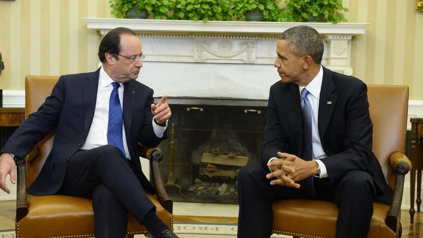 Francois Hollande Barackas Obama