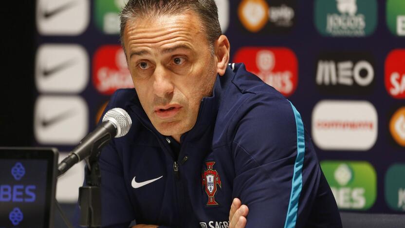 Portugalijos rinktinės treneris Paulo Bento