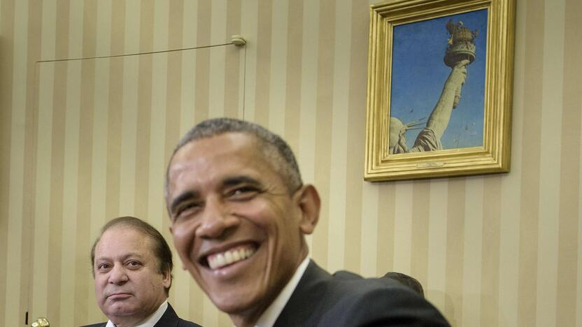 Nawazas Sharifas ir Barackas Obama