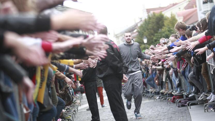 Sirgaliai laukia sugrįžtančių "sidabrinių" krepšininkų