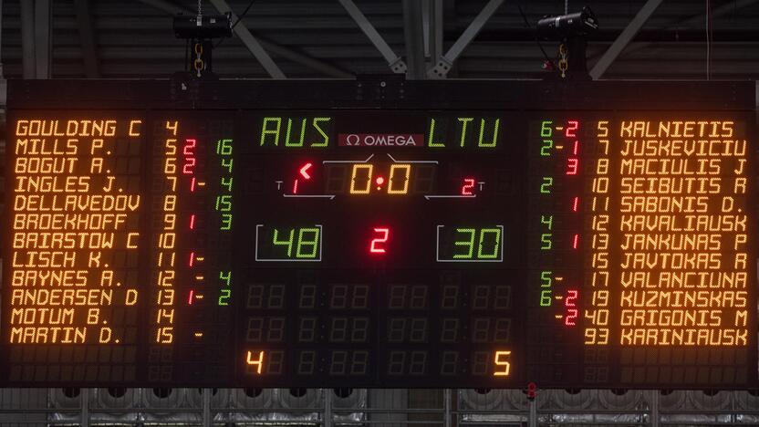 Lietuva - Australija 64:90