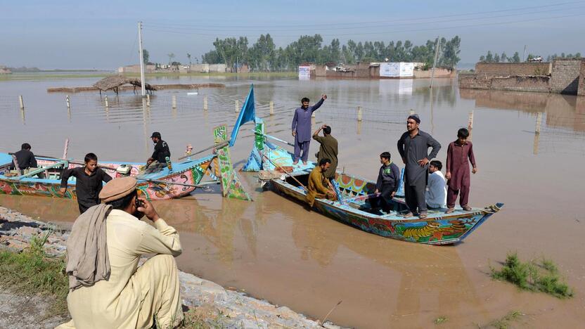 Pakistaną užklupo liūtys