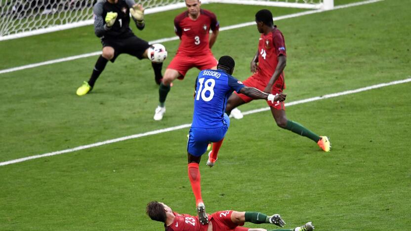 Euro 2016 finalas: Portugalija-Prancūzija 1:0