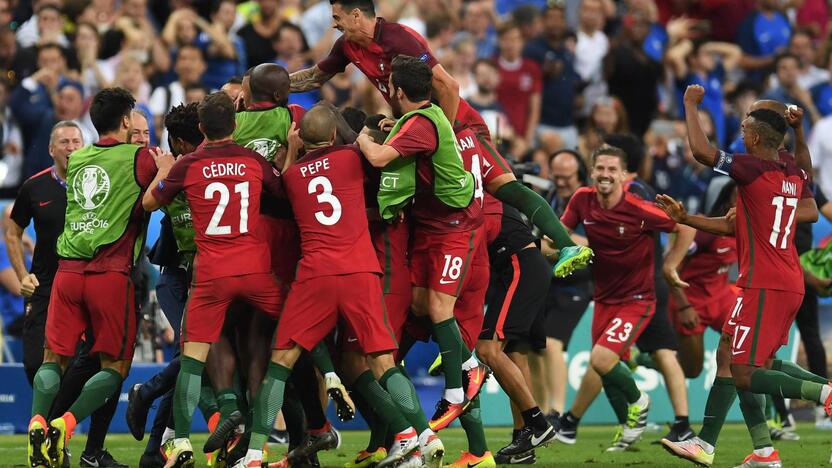 Euro 2016 finalas: Portugalija-Prancūzija 1:0