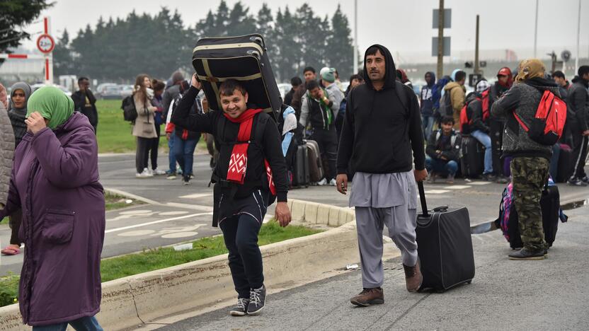 Prancūzijoje išardomos migrantų ,,Džiunglės“