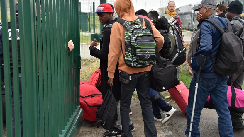 Prancūzijoje išardomos migrantų ,,Džiunglės“